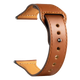 Brown Modern Buckle Leather Loop