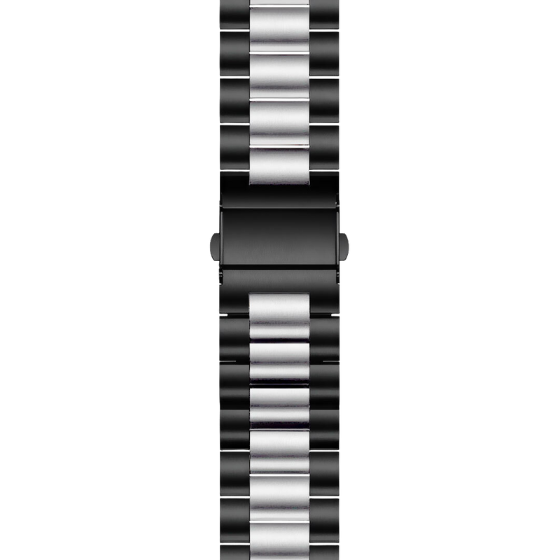 Black-Silver Steel Loop