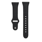 Black Modern Buckle Leather Loop